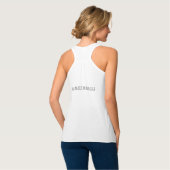 Drama Lashes Tank Top (Rückseite Vollansicht)