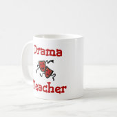 Drama-Lehrer-Tasse Kaffeetasse (Vorderseite Links)