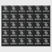 Drama-Leser für die Untersuchung von sonniger Krim Geschenkpapier (Flach)