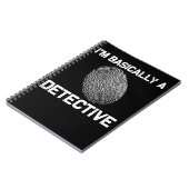 Drama-Leser für die Untersuchung von sonniger Krim Notizblock (Linke Seite)