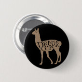 Drama Llama Button (Vorne & Hinten)