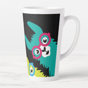 Drama Llama Colorful Camelid Milchtasse