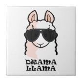 Drama Llama Fliese (Vorderseite)