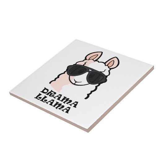 Drama Llama Fliese (Seite)