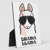 Drama Llama Fotoplatte (Seite)