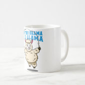 Drama Llama Kaffeetasse (VorderseiteRechts)
