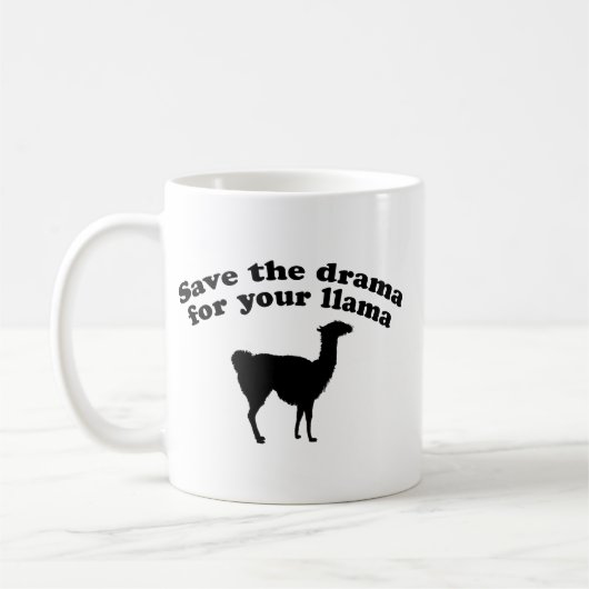 Drama Llama Kaffeetasse (Links)
