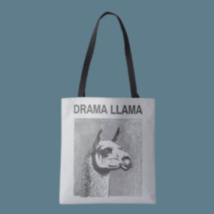 Drama Llama Lustiger Tragetasche Tasche