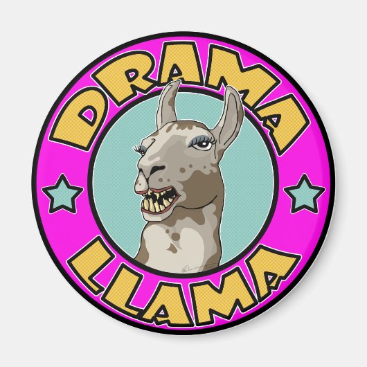 Drama Llama, Magnet (Vorne)
