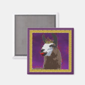 Drama Llama Magnet (Vorderseite/Rückseite)