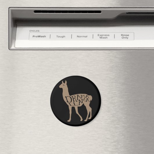 Drama Llama Magnet (In Situ (Geschirrspüler))