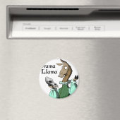 Drama Llama Magnet (In Situ (Geschirrspüler))