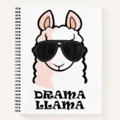 Drama Llama Notizblock (Vorderseite)