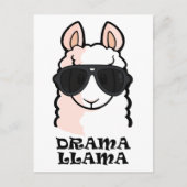 Drama Llama Postkarte (Vorderseite)