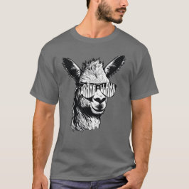 Drama Llama Punny Llama Lover's Men's T-Shirt