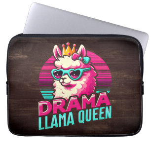 Drama Llama Queen for Llama Lovers for Women Girls Laptopschutzhülle