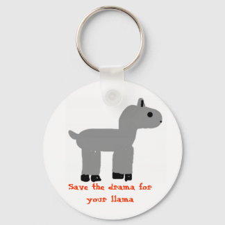 Drama Llama Schlüsselkette Schlüsselanhänger