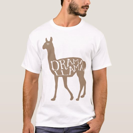 Drama Llama T-Shirt (Vorderseite)