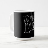 Drama Mama Acter Mama Parent Bühne Schauspiel Kaffeetasse (Vorderseite Links)