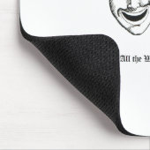 Drama maskiert Maus Mousepad (Ecke)