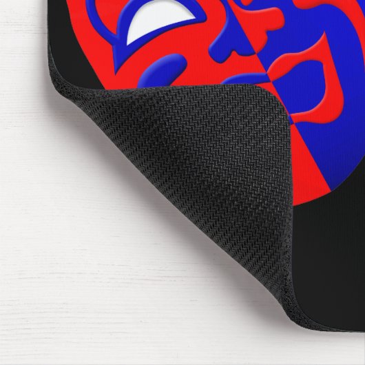 Drama maskiert Mousepad (Ecke)