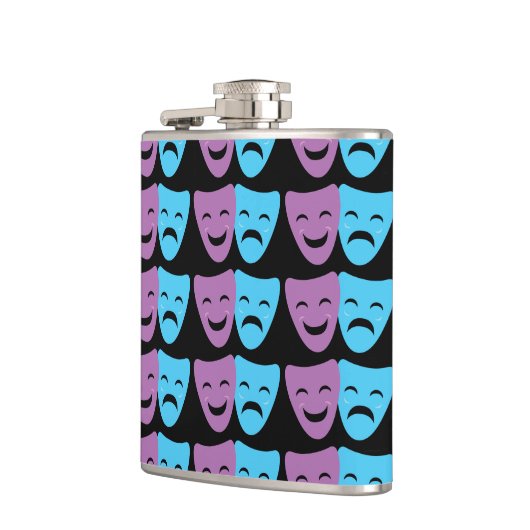 Drama Masks Flachmann (Links)