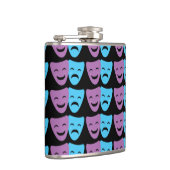 Drama Masks Flachmann (Rechts)