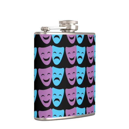 Drama Masks Flachmann (Rechts)