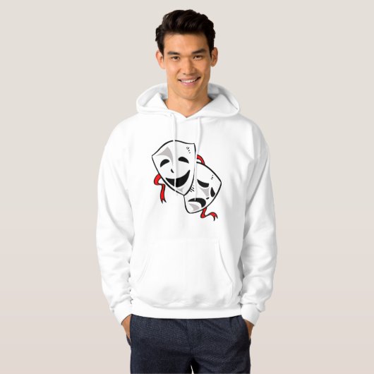Drama Masks Hoodie (Vorne ganz)
