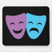 Drama Masks Mousepad (Vorne)