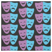 Drama Masks Stoff (Muster)