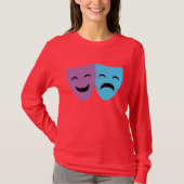 Drama Masks T-Shirt (Vorderseite)
