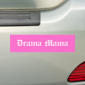 Drama-Mutter Autoaufkleber