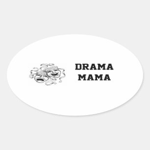 Drama-Mutter Sticker