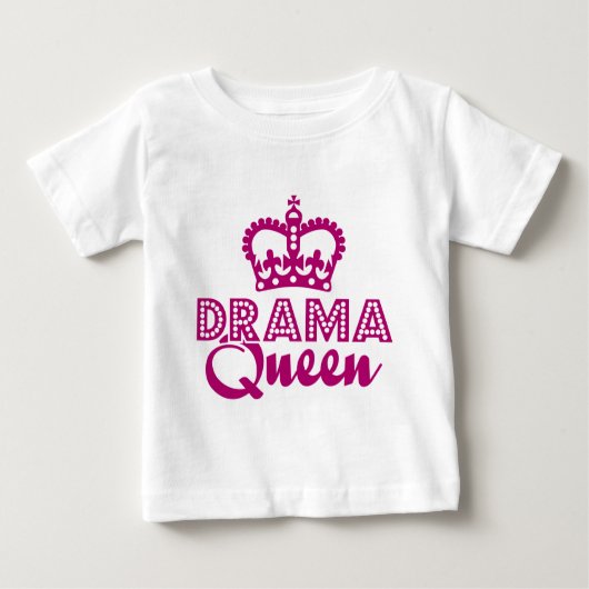 Drama Queen Baby T-shirt (Vorderseite)