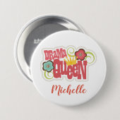 Drama Queen Button (Vorne & Hinten)
