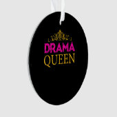 Drama Queen Crown Schauspiel Schauspielerin Broadw Ornament (Vorderseite)