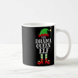 Drama Queen Elf Matching Family Group Christmas Pa Kaffeetasse
