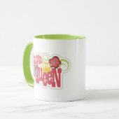 Drama Queen Floral Tasse (Vorderseite Links)