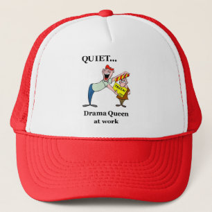 Drama Queen hat Truckerkappe