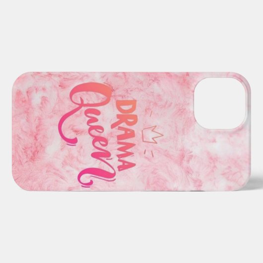 Drama Queen iPhone Hülle (Rückseite (Horizontal))