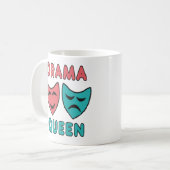 Drama Queen Kaffeetasse (Vorderseite Links)