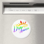 Drama Queen | LGBTQ+-Preis Magnet (In Situ (Geschirrspüler))