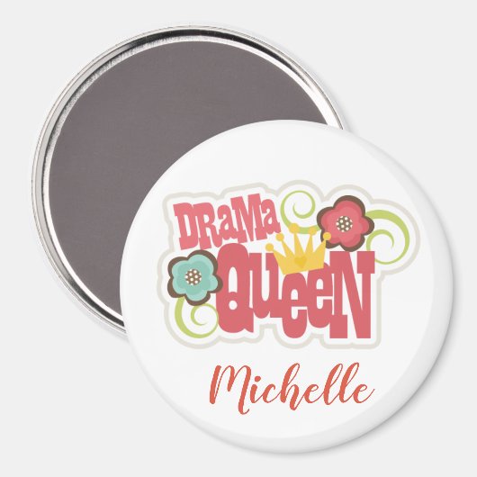 Drama Queen Magnet (Vorderseite/Rückseite)