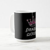 Drama Queen Schauspiel Schauspielerin Film Student Kaffeetasse (Vorderseite Links)