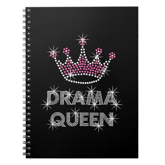 Drama Queen Schauspiel Schauspielerin Film Student Notizblock (Vorderseite)
