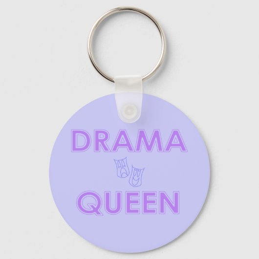 Drama Queen Schlüsselanhänger (Vorderseite)