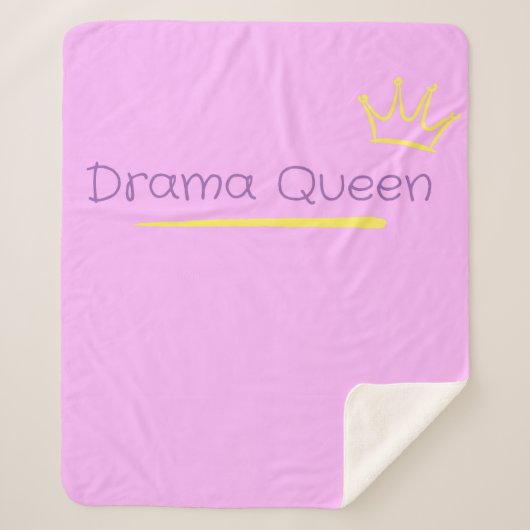 Drama Queen Sherpadecke (Vorderseite)