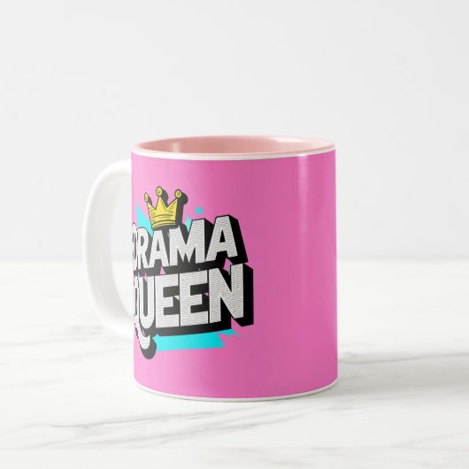 Drama Queen Tasse (Vorderseite Links)