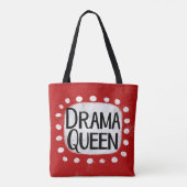 Drama Queen Tote Bag Tasche (Rückseite)